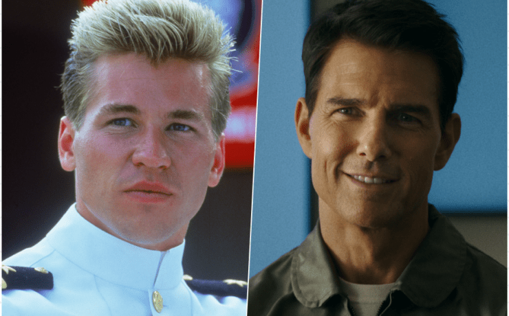 Val Kilmer Tom Cruise Top Gun