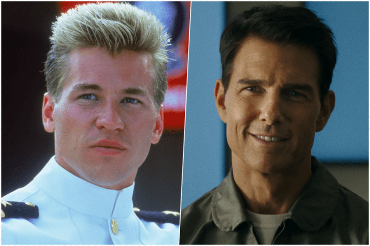 Val Kilmer Tom Cruise Top Gun