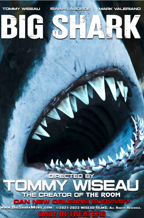 Big Shark poster Tommy Wiseau