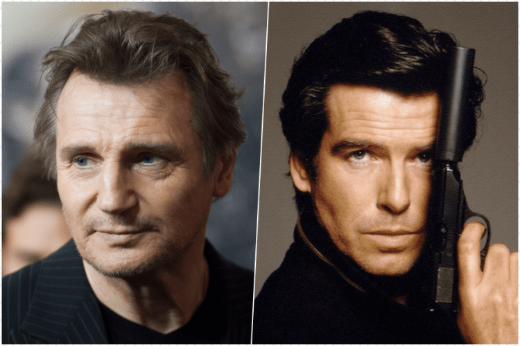 Liam Neeson Pierce Brosnan