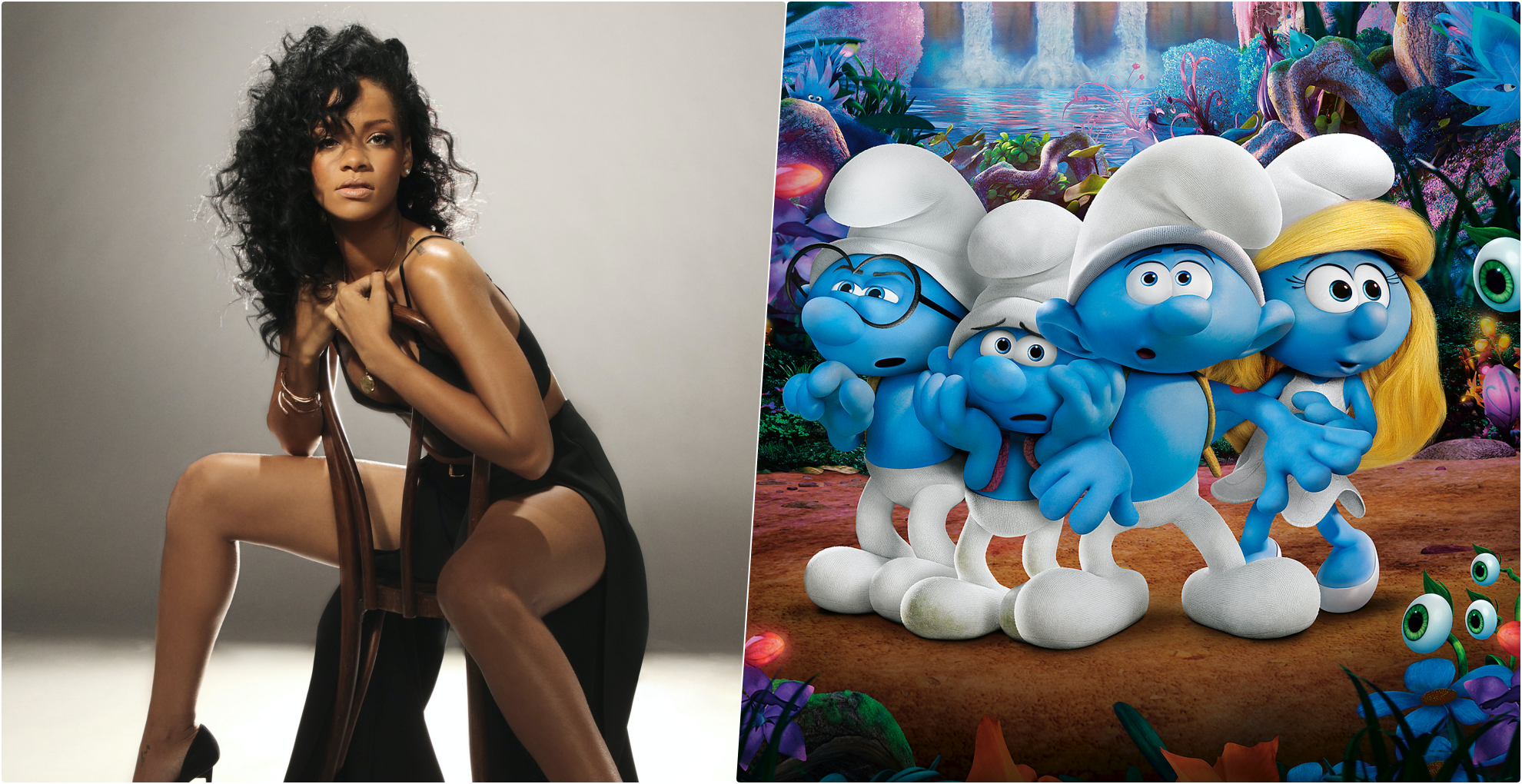 Rihanna I Puffi