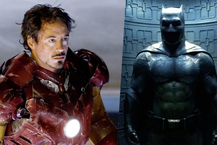 robert downey jr batman iron man