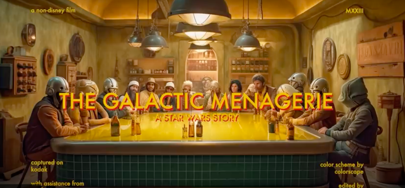 Wes Anderson, A Star Wars Story