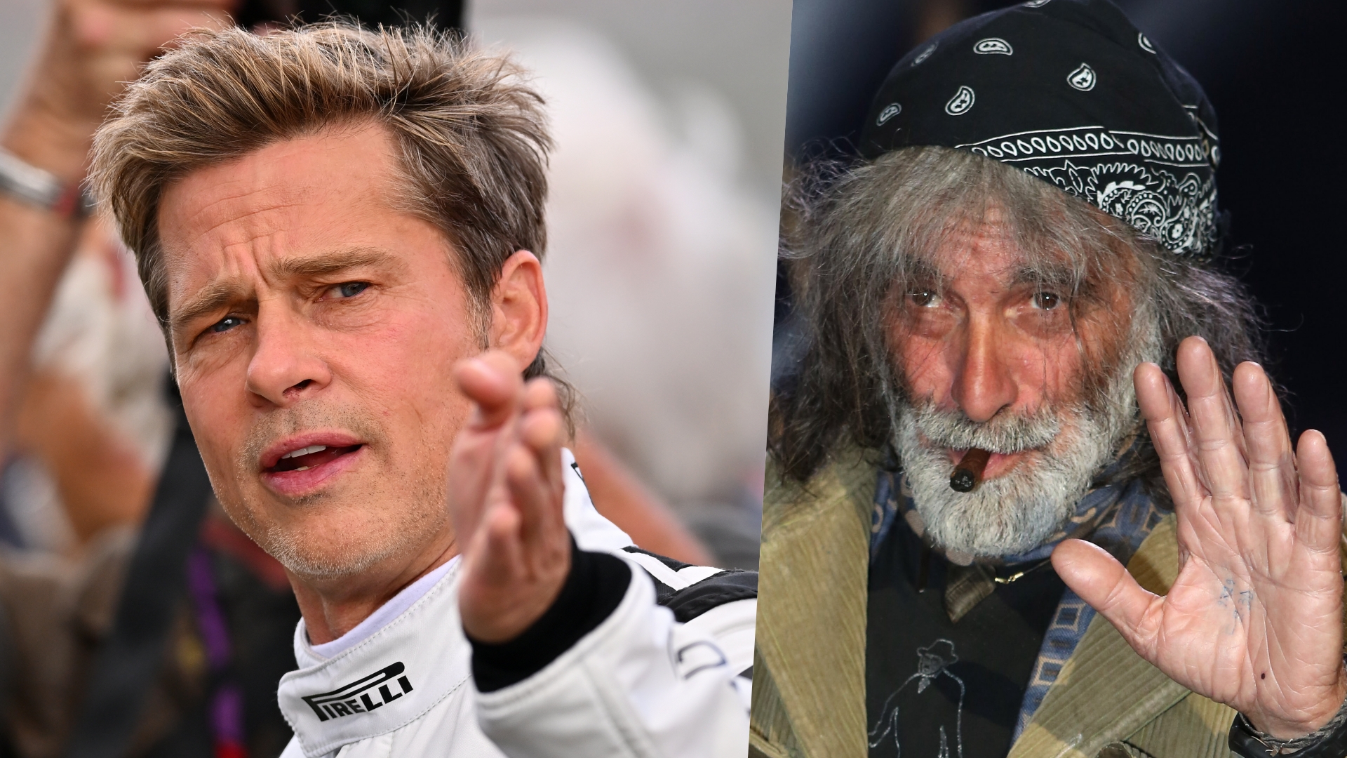 Brad Pitt e Mauro Corona! La coppia che non ti aspetti posa insieme  sulle Dolomiti [FOTO]