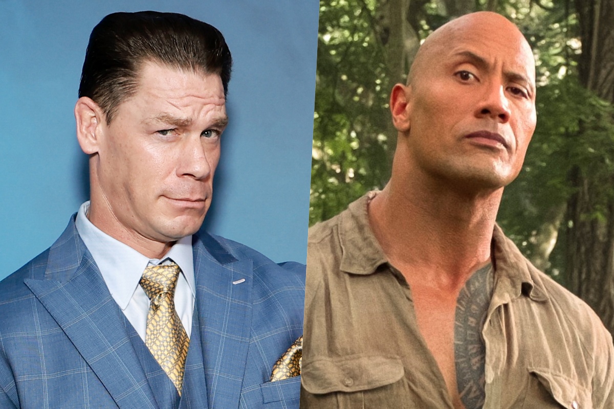 John Cena Dwayne Johnson