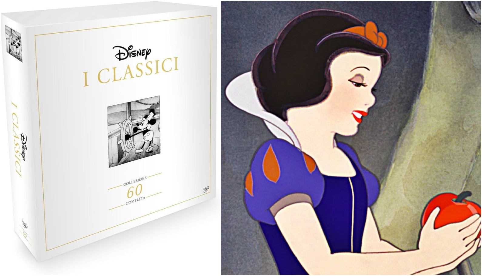La Videoteca Perfetta: Cofanetto I Classici Disney 1937-2022 (DVD)