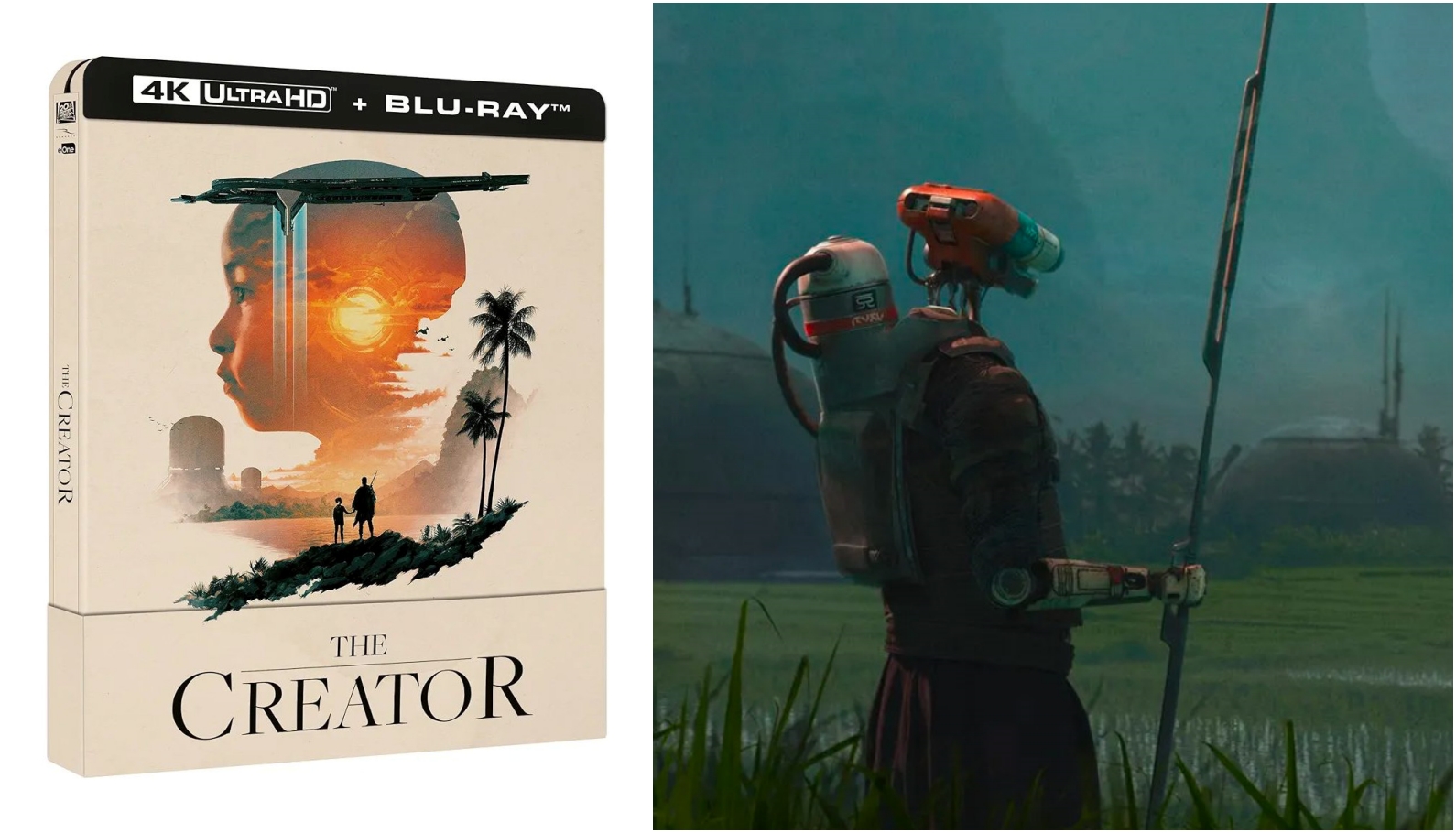 La Videoteca Perfetta: The Creator (Blu-ray 4K, Blu-ray, DVD)
