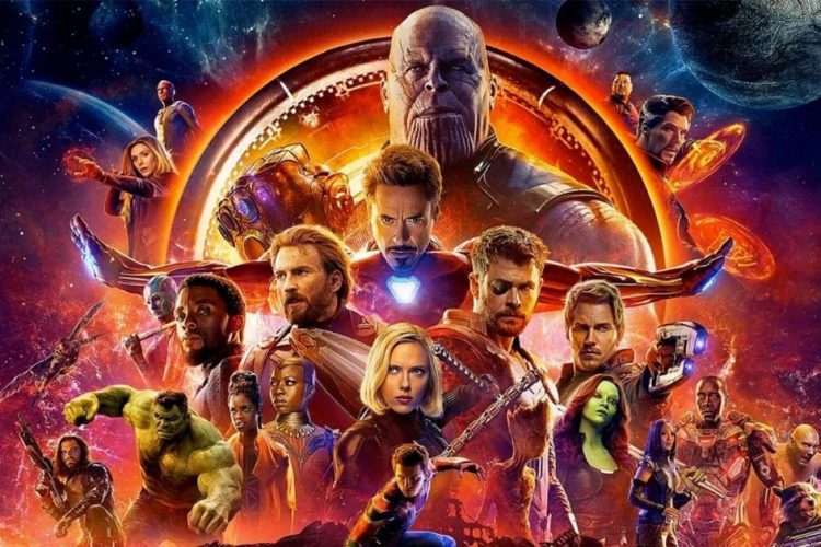 Gli Avengers nel banner ufficiale di Infinity War