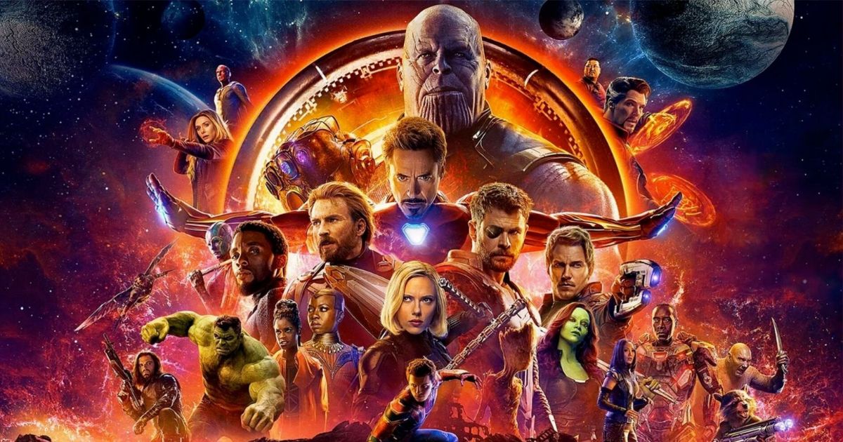 Gli Avengers nel banner ufficiale di Infinity War