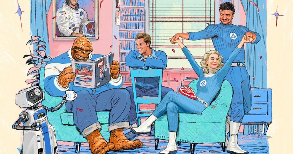 il primo artwork di fantastic four