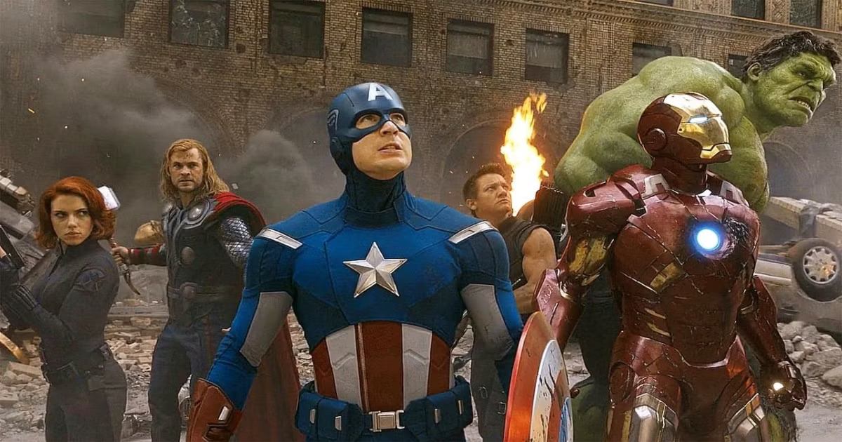 Gli Avengers nel film omonimo del 2012