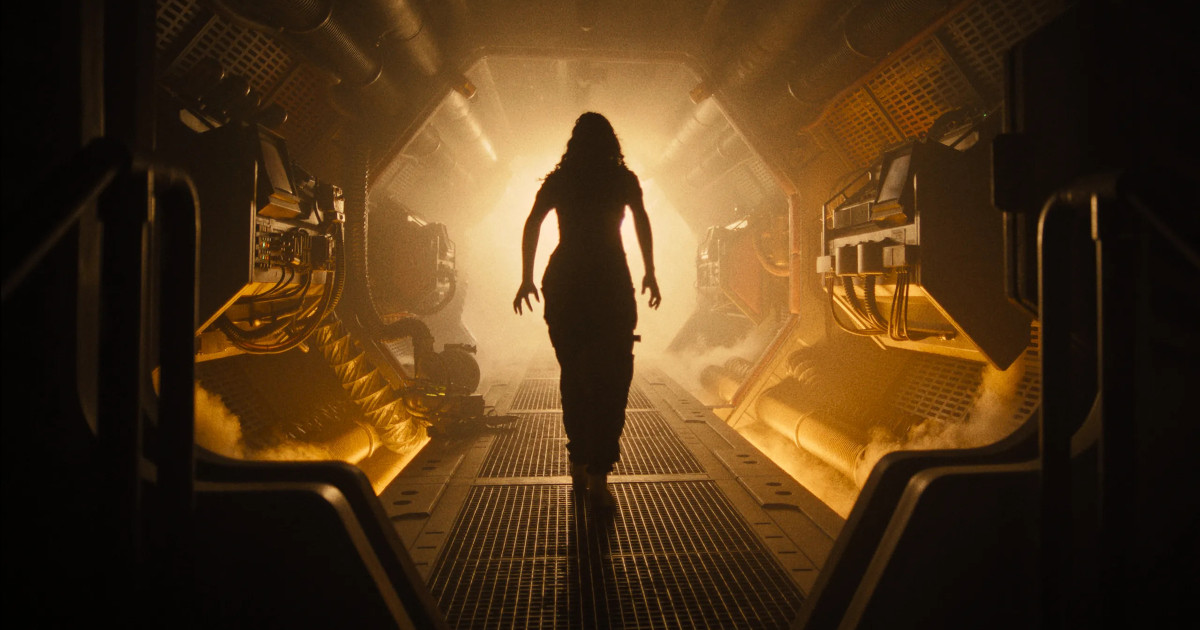 Un frame dal trailer di Alien: Romulus