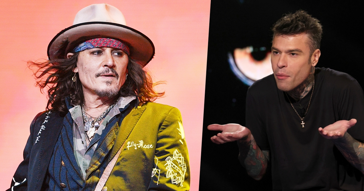 immagini di johnny depp e fedez