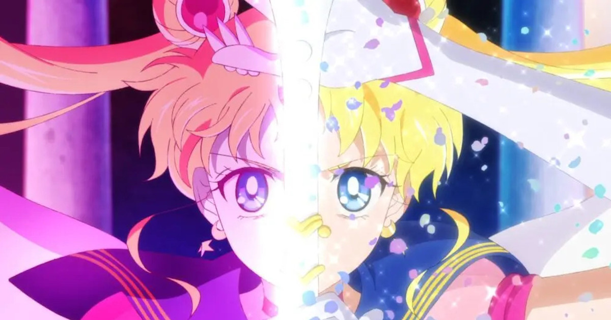 Un frame da Sailor Moon Cosmos, in arrivo su Netflix.