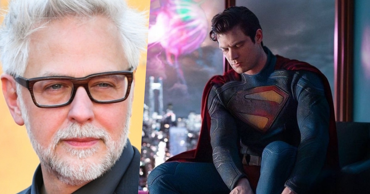 james gunn e david corenswet come superman