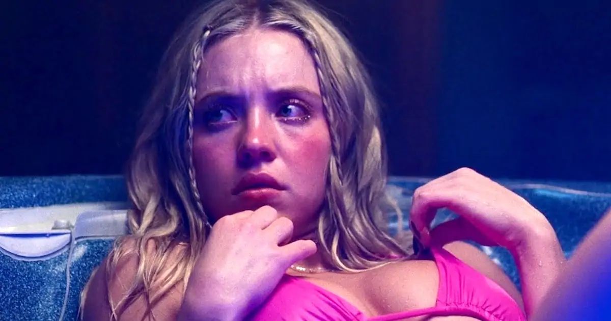 foto di sydney sweeney in euphoria