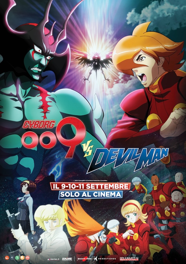 Cyborg 009 vs Devilman