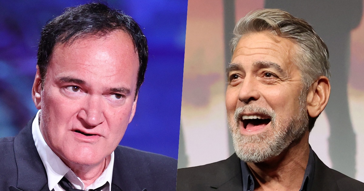 Quentin Tarantino e George Clooney