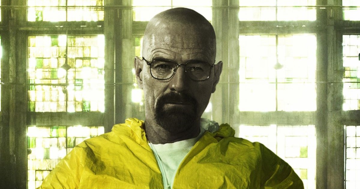 Bryan Cranston in un poster di Breaking Bad