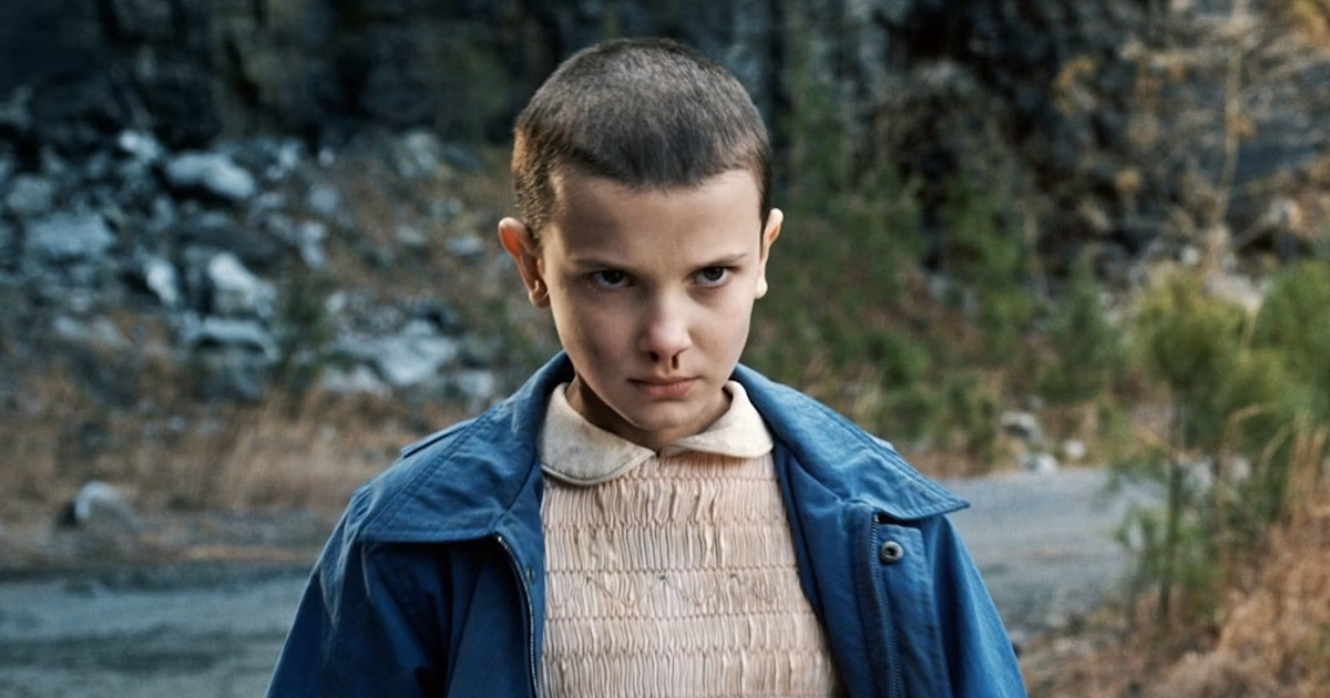 Undici (Millie Bobby Brown) in Stranger Things