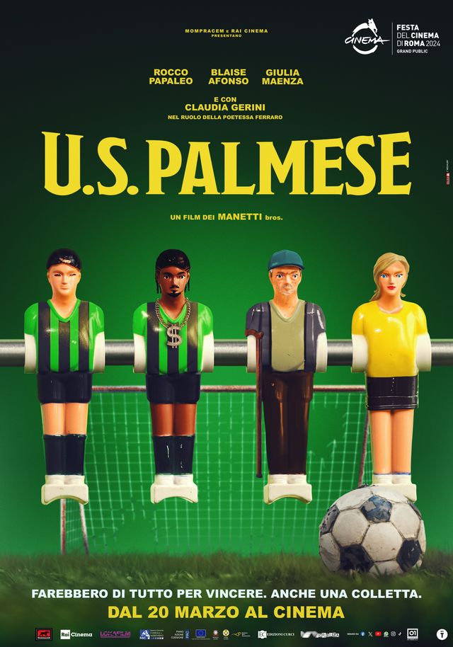 Il poster ufficiale di U.S. Palmese dei Manetti Bros.