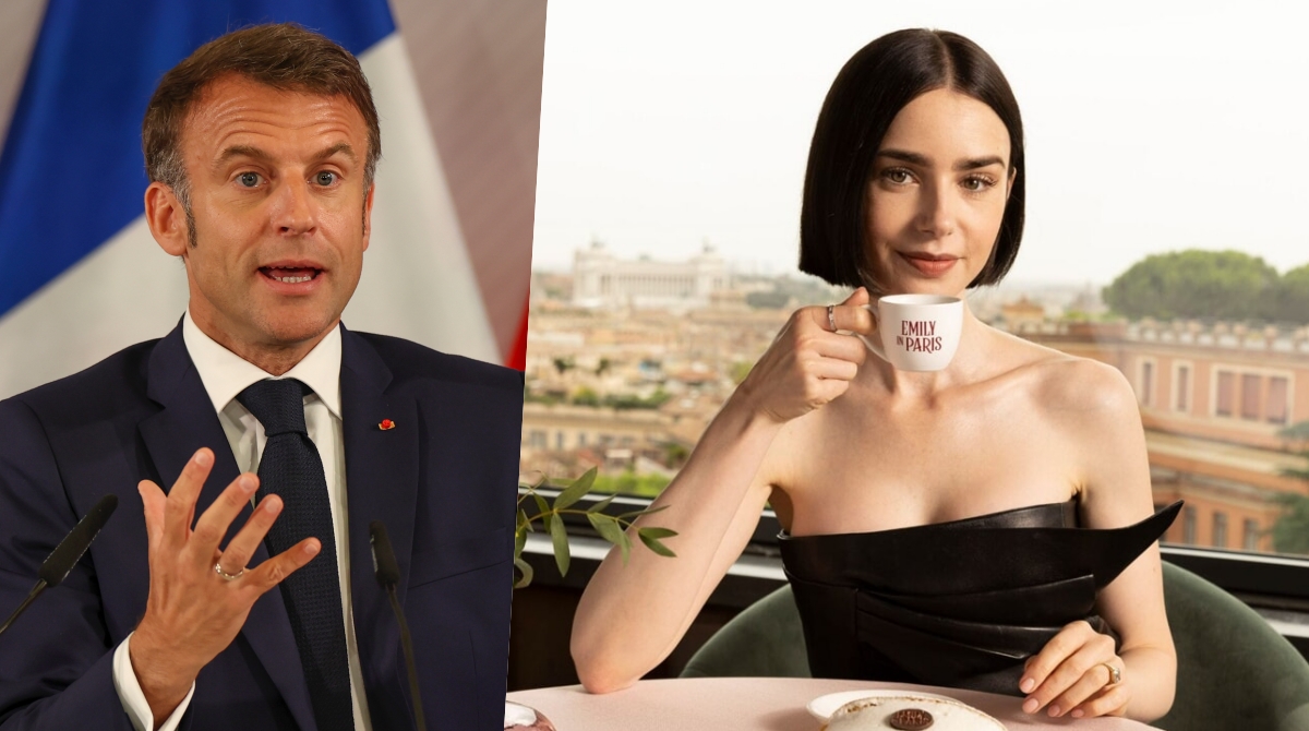 emmanuel macron rivuole indietro emily in paris