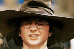 La scena del cappello parlante in Harry Potter