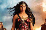 Gal Gadot nel banner di Wonder Woman