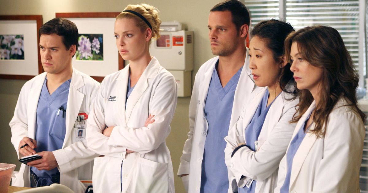 i protagonisti di Grey's anatomy