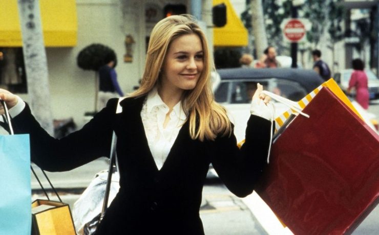 Alicia Silverstone in una scena del film Clueless