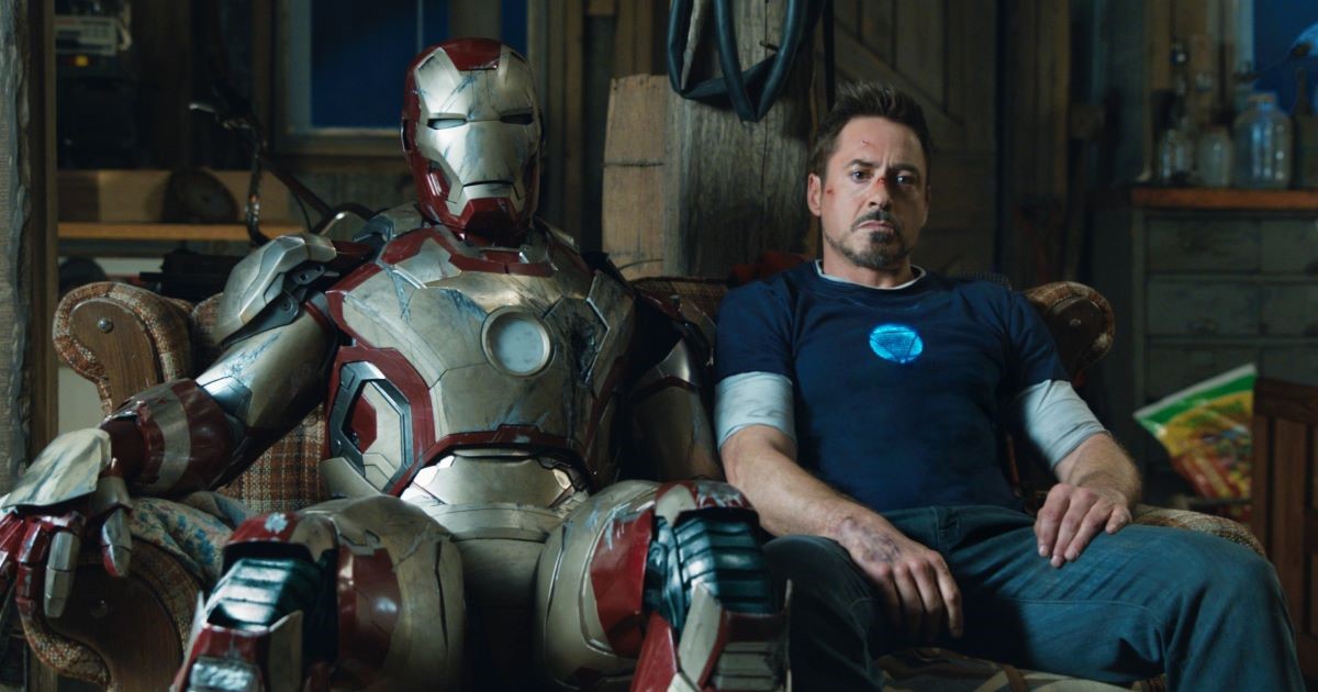 un frame di iron Man 3