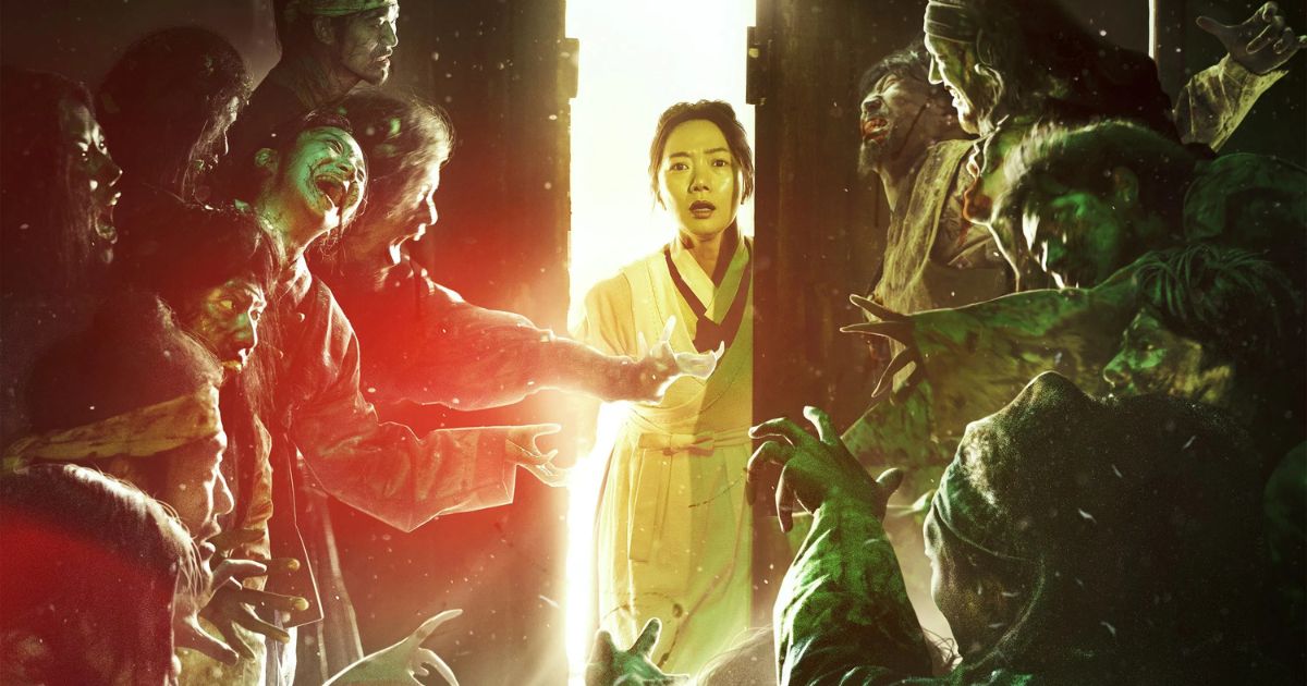 Frame dalla serie horror Netflix Kingdom