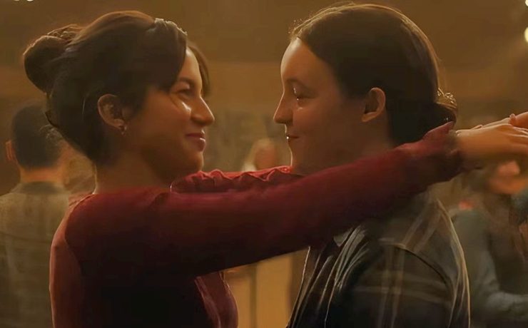 Ellie e Dina in The Last of Us 2