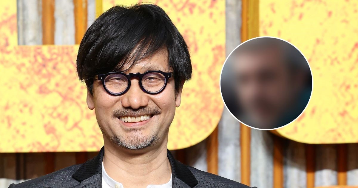 Un primo piano di Hideo Kojima