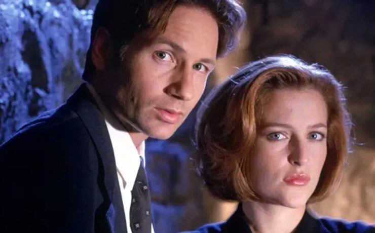 un frame di X-files