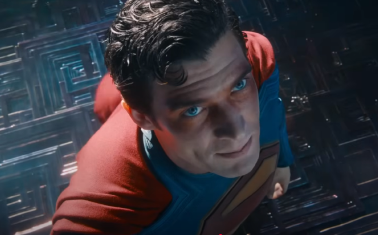 un frame di Superman