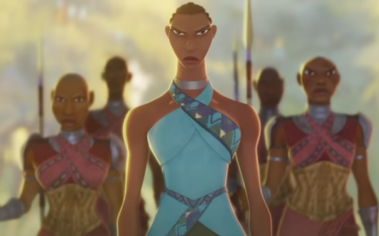 un frame di Eyes of Wakanda