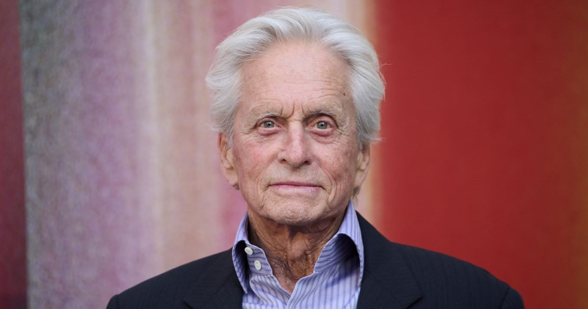 primo piano di Michael Douglas