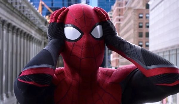 primo piano di spider-man