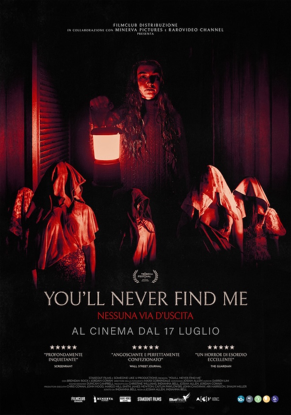You’ll Never Find Me – Nessuna via d’uscita You’ll Never Find Me – Nessuna via d’uscita