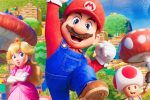 Mario, Peach e Toad dal film animato di Super Mario