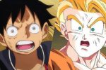 frame degli anime One Piece e Dragon Ball