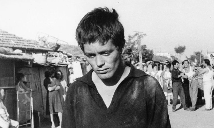 Una scena del film Accattone di Pier Paolo Pasolini