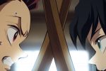 Frame dal trailer di Demon Slayer