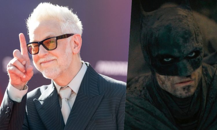Collage James Gunn e The Batman
