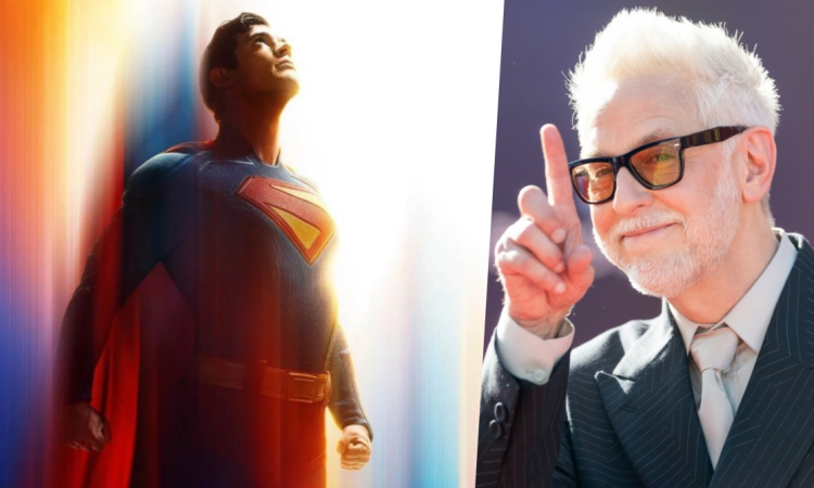 superman, james gunn esulta