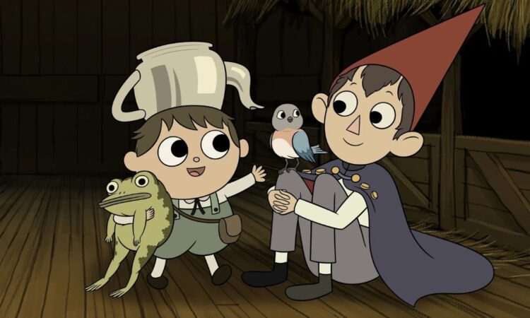 over the garden wall serie animata Una scena della serie animata Over the Garden Wall