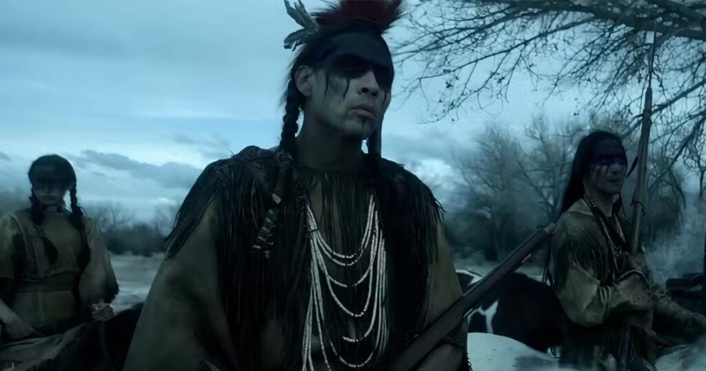 Frame dalla miniserie Netflix American Primeval