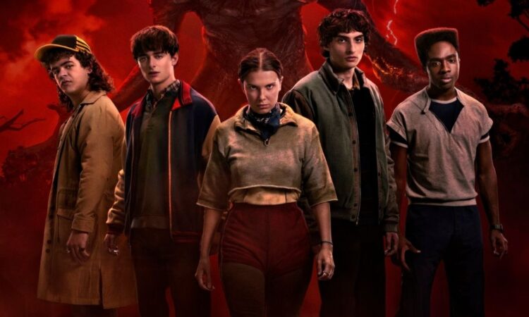 il poster di stranger things 5