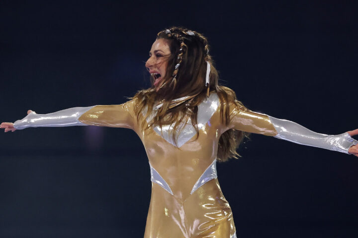 Sabrina Impacciatore alla cerimonia di apertura dei Giochi Olimpici Invernali Milano Cortina 2026